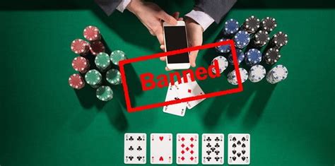 why are online casinos banned in us